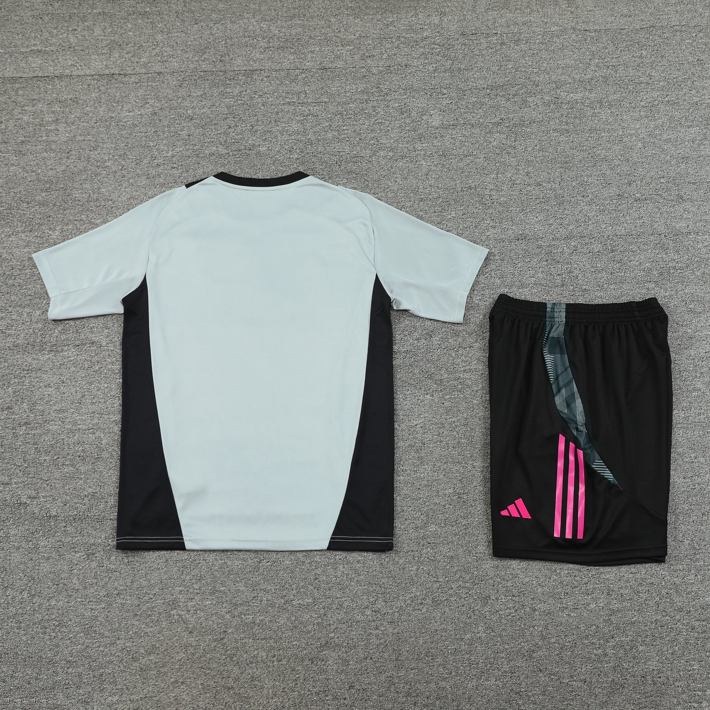 Juventus Shorts Set-Grey and Black
