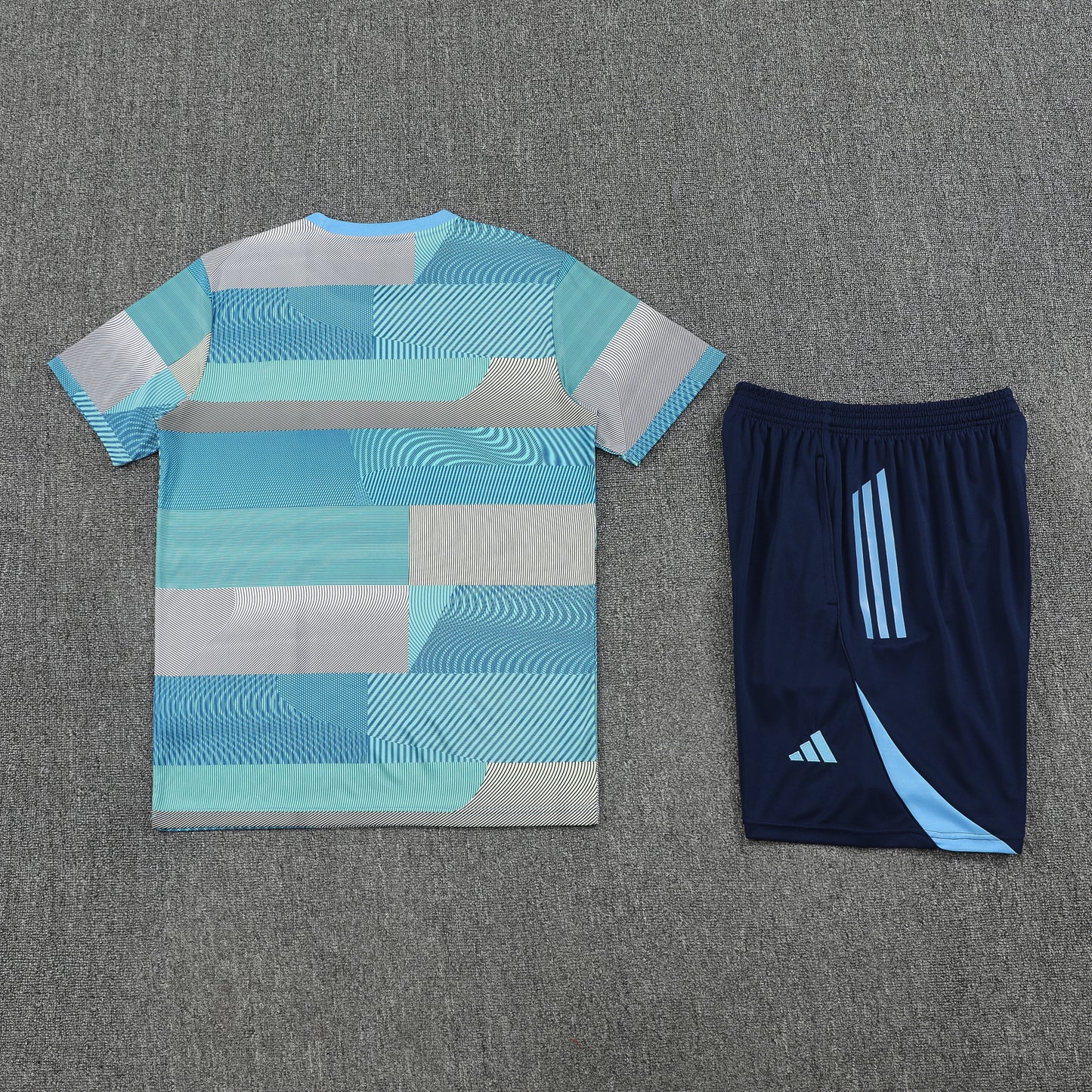 Real Madrid Shorts Set-Blue and Dark Blue