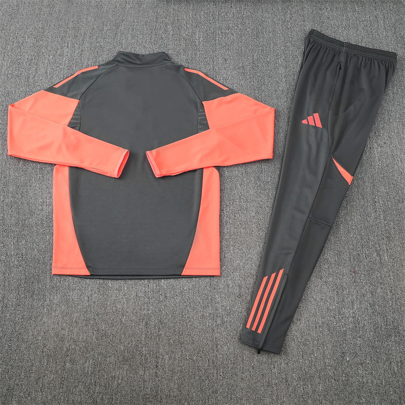 FC Bayern Munich Tracksuit-Dark Grey and Orange