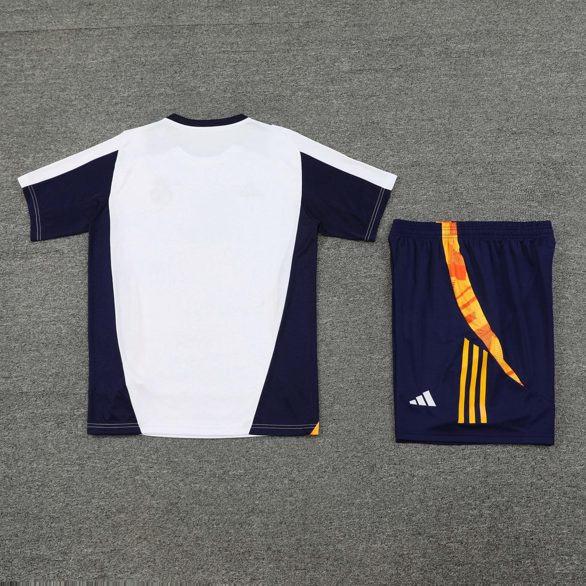 Real Madrid Shorts Set-White and Navy Blue