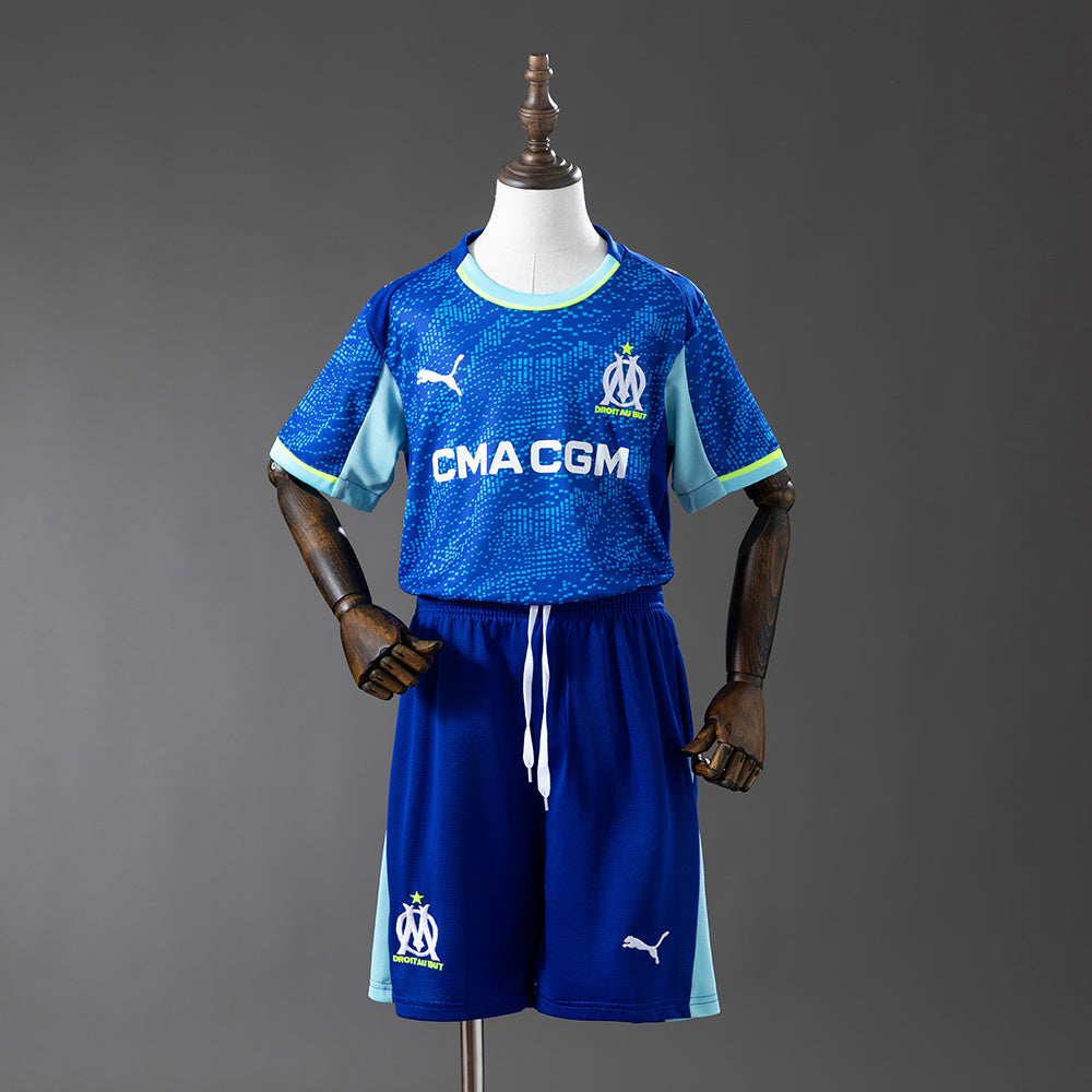 Marseille 25/26 Third Away Kids Kit