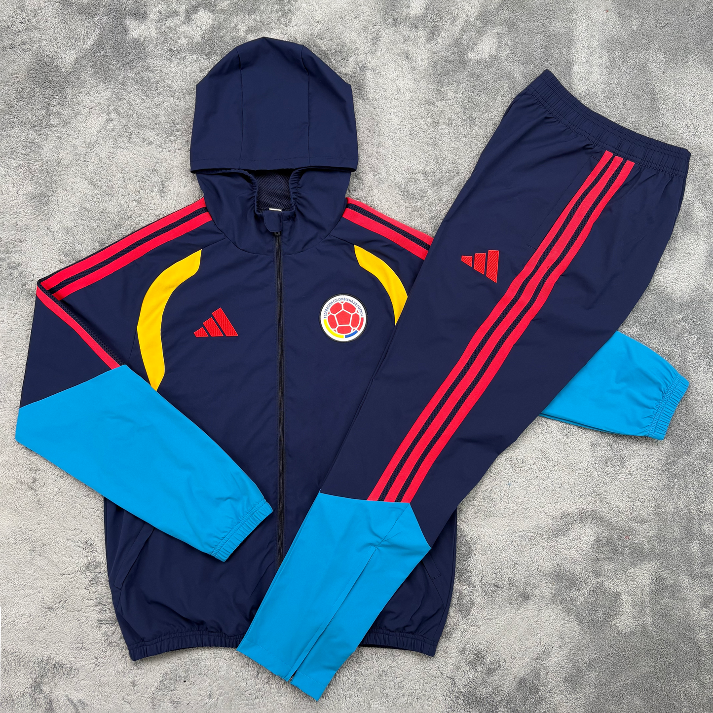 Colombia Windbreaker Set - Navy