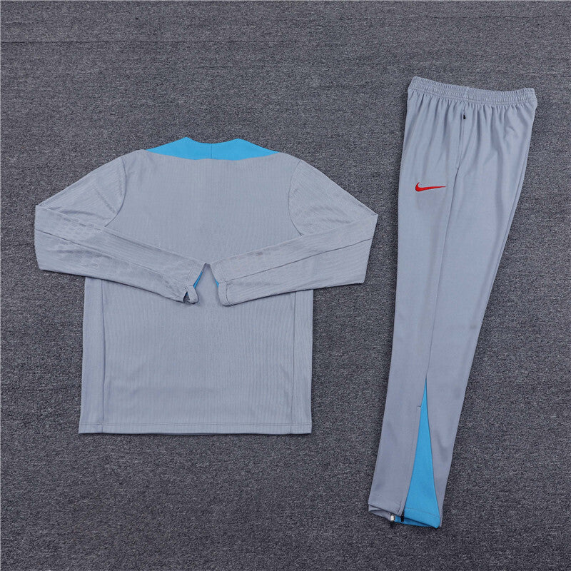 Atletico Madrid Tracksuit-Grey