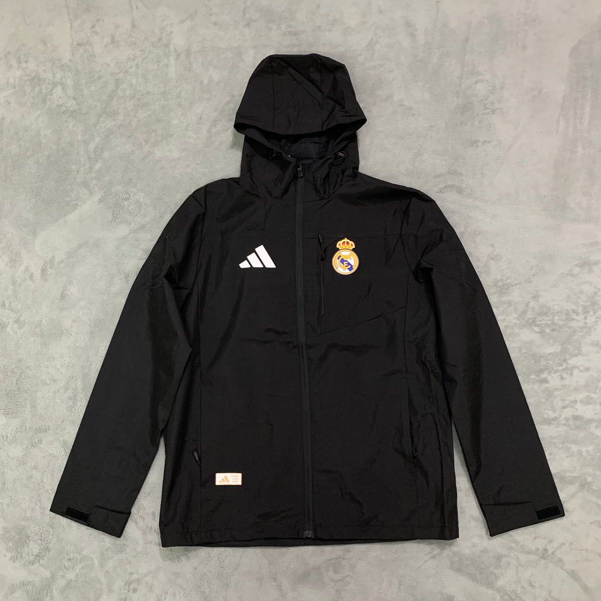 Real Madrid Windbreaker - Black