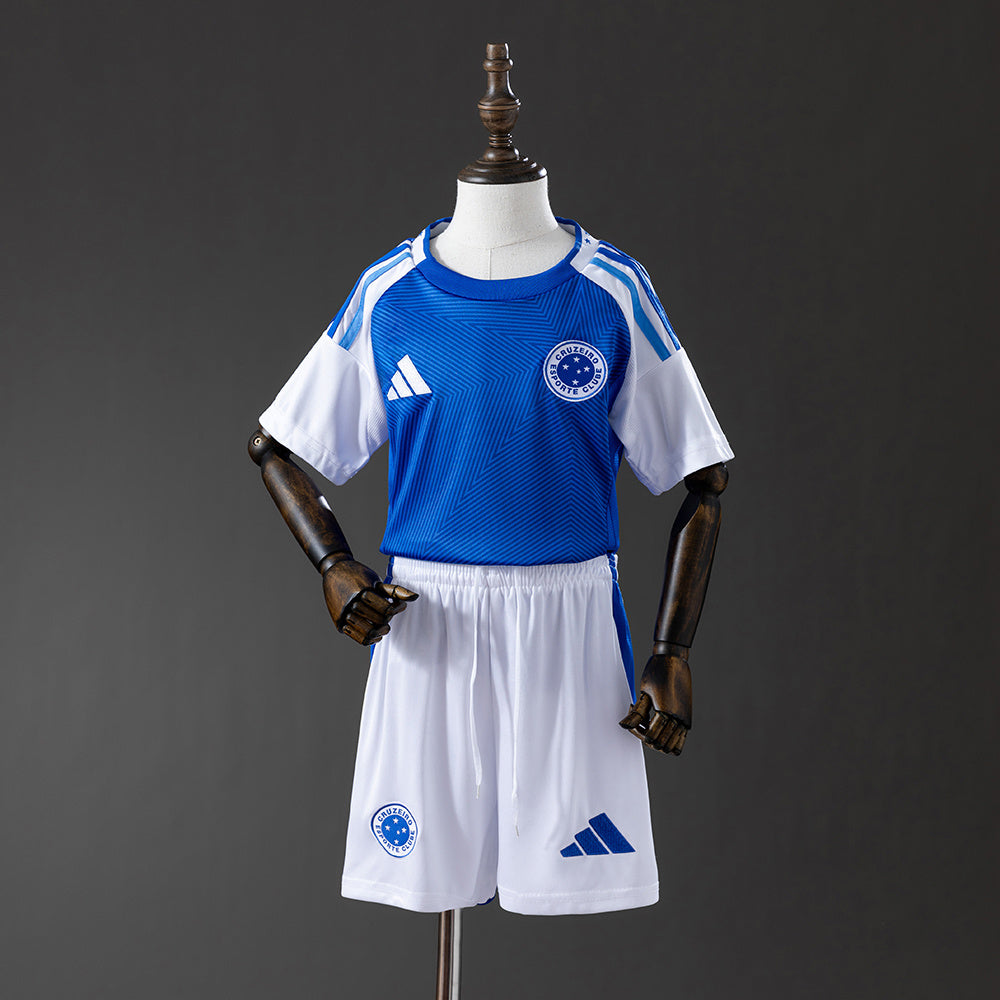 Cruzeiro 25/26 Home kids kit