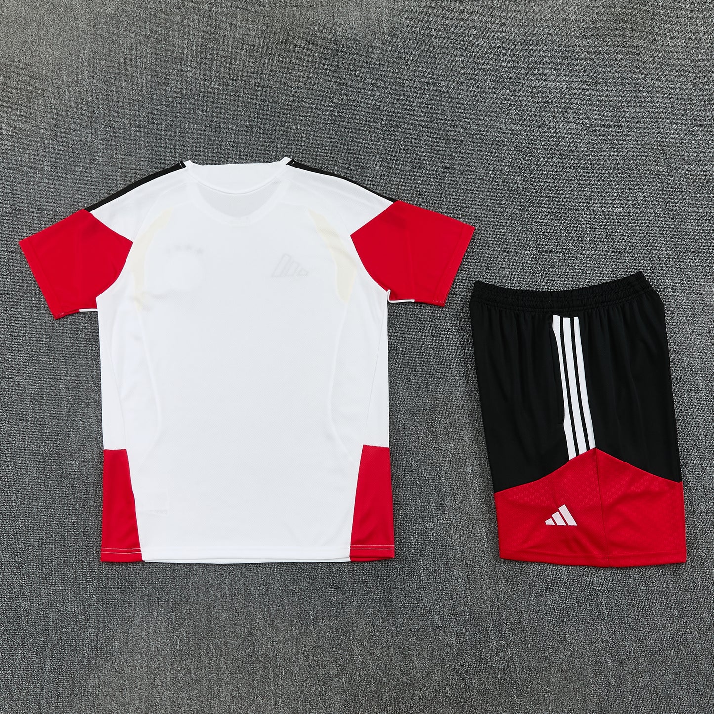 Germany Shorts Set-White and Black