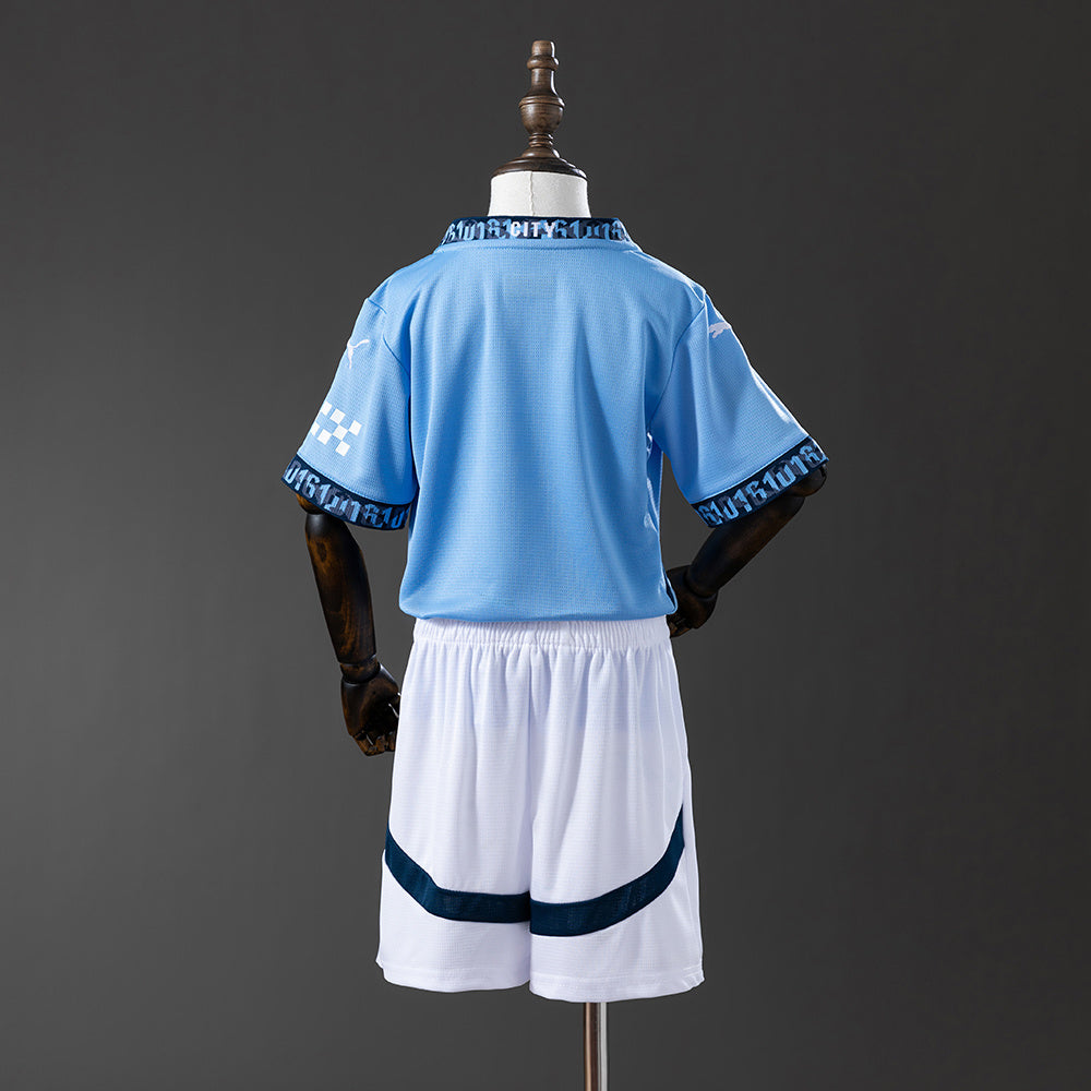 Manchester City 24/25 Home kids kit