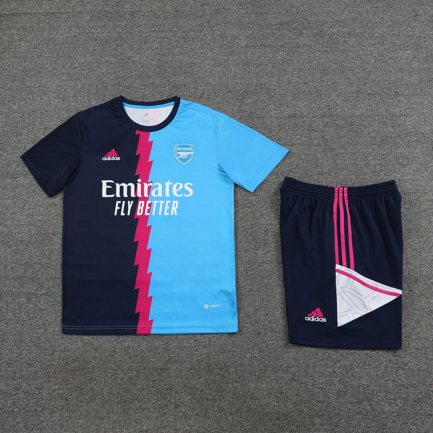 Arsenal Shorts Set-Blue and Black