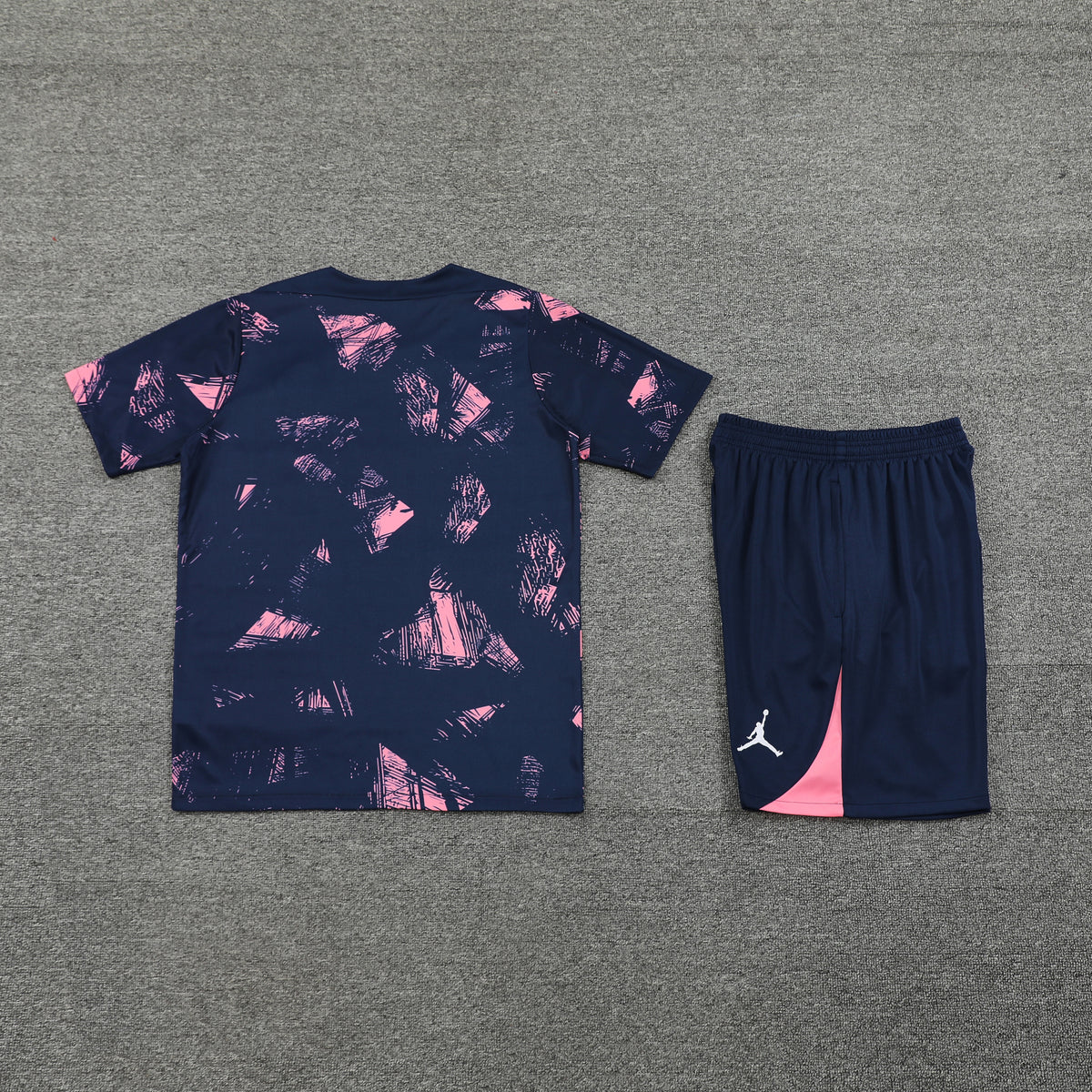 PSG Shorts Set-Navy Blue and Pink
