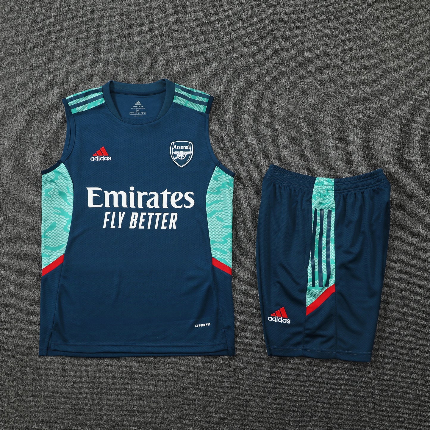 Arsenal Vest Set-Dark Green