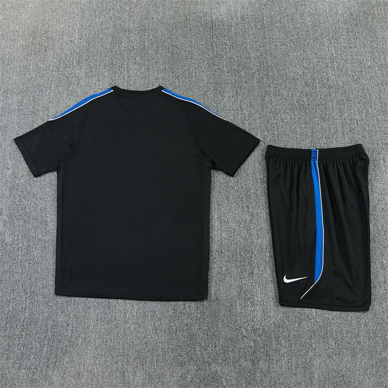 Atletico Madrid Shorts Set-Black