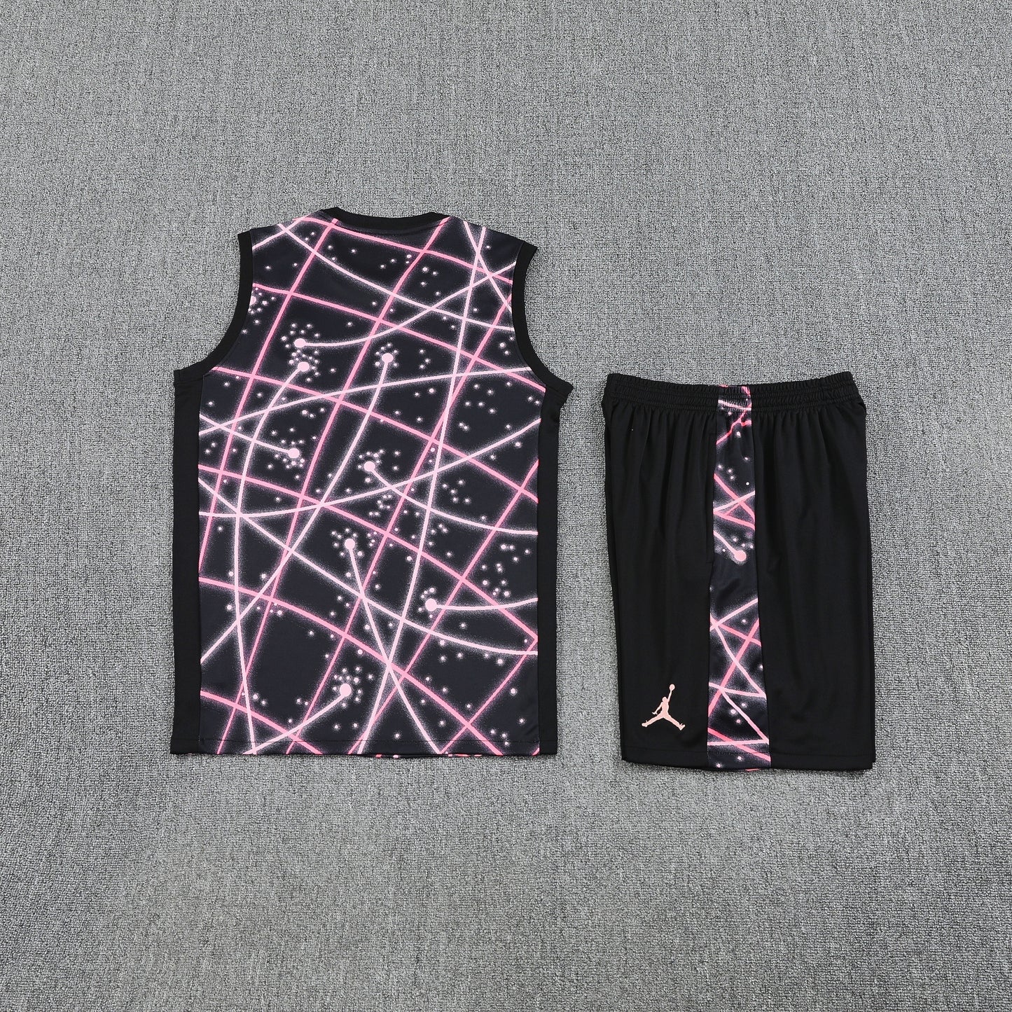 PSG Vest Set-Black and Pink