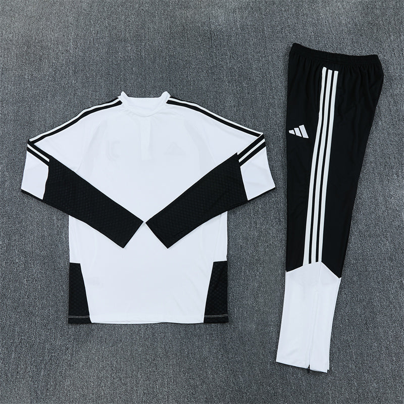 Juventus Tracksuit-White and Black