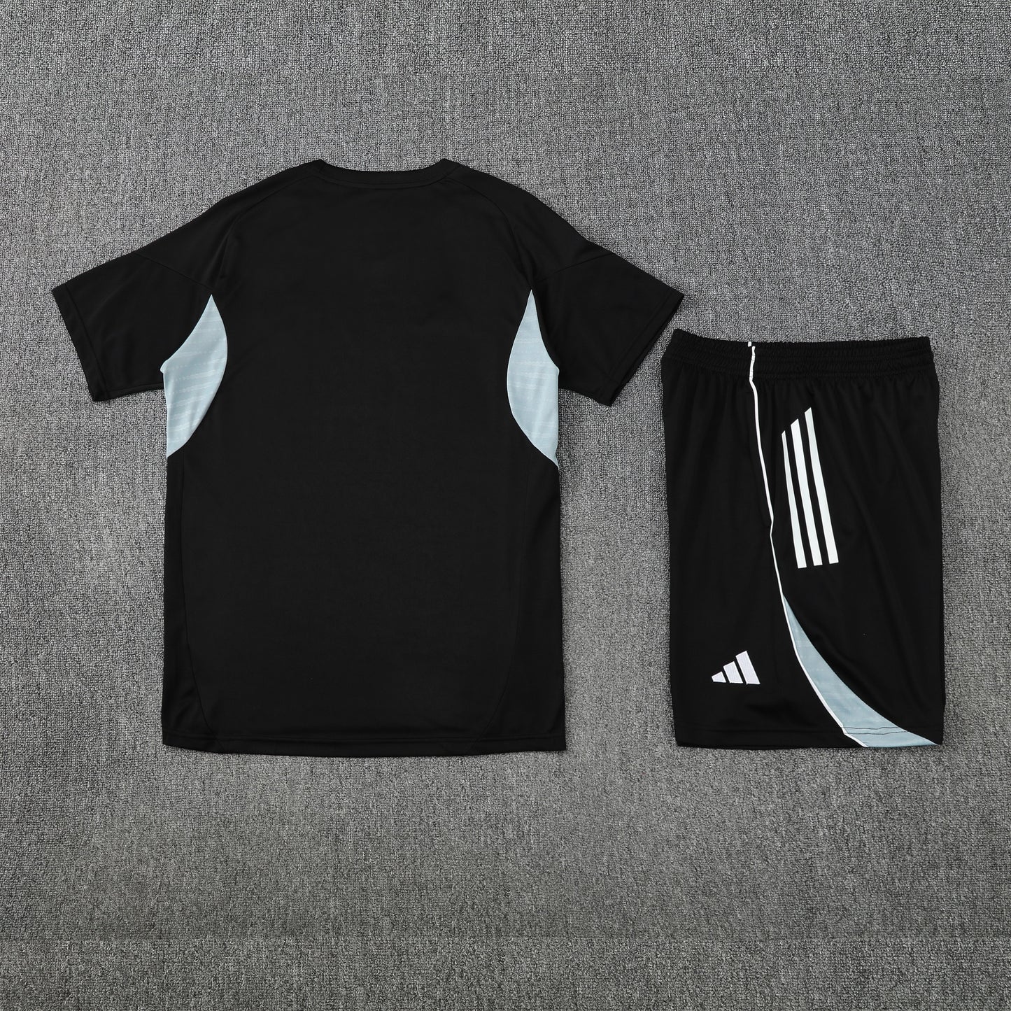 Real Madrid Shorts Set-Black and Grey