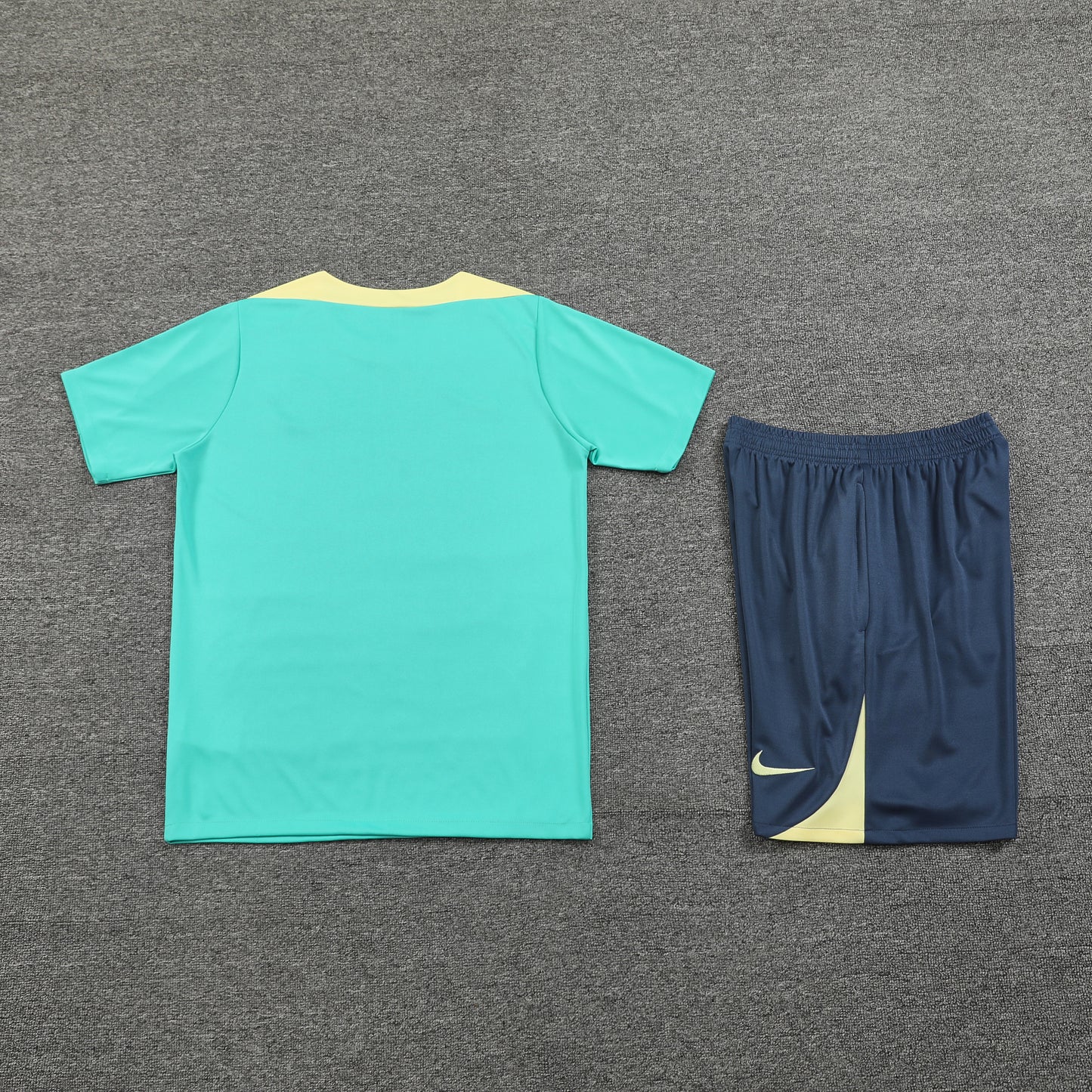 Club America Shorts Set-Green and Dark Grey