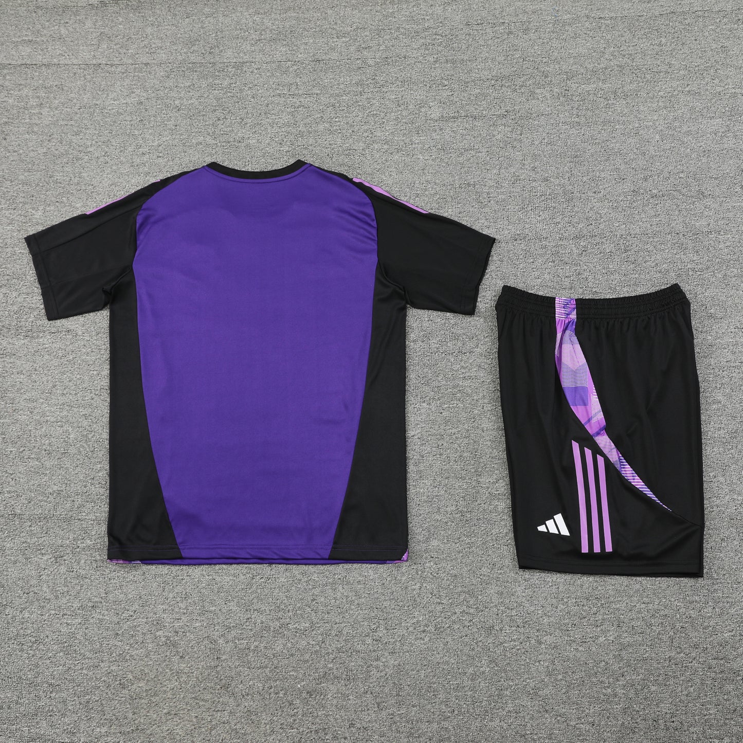 Germany Shorts Set-Purple and Black