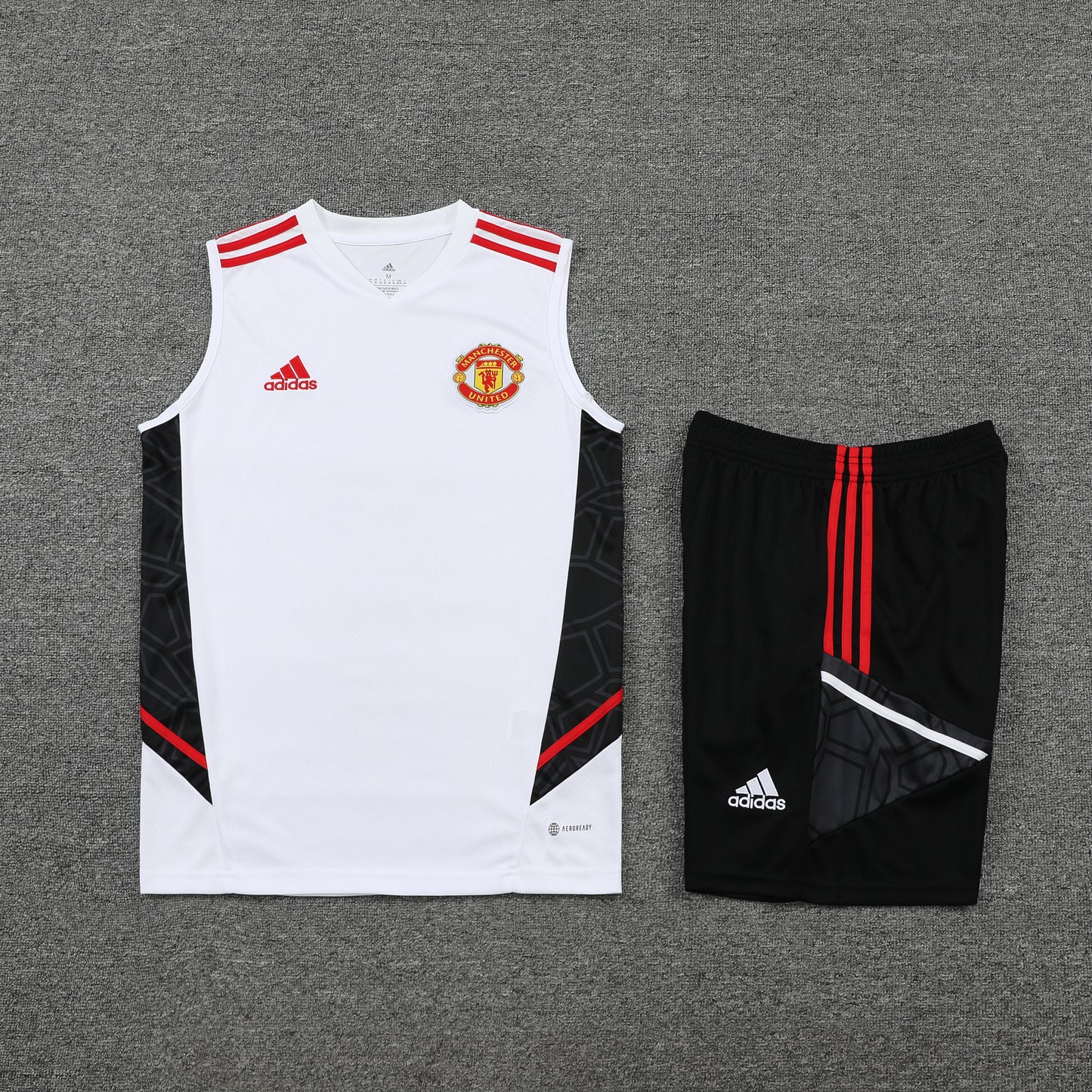 Manchester United Vest Set-White and Black