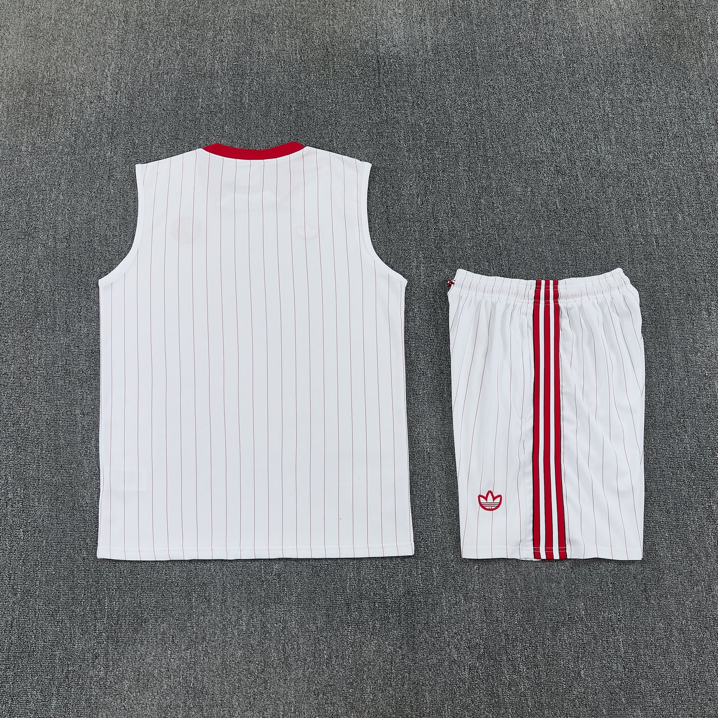 Manchester United Vest Set-White