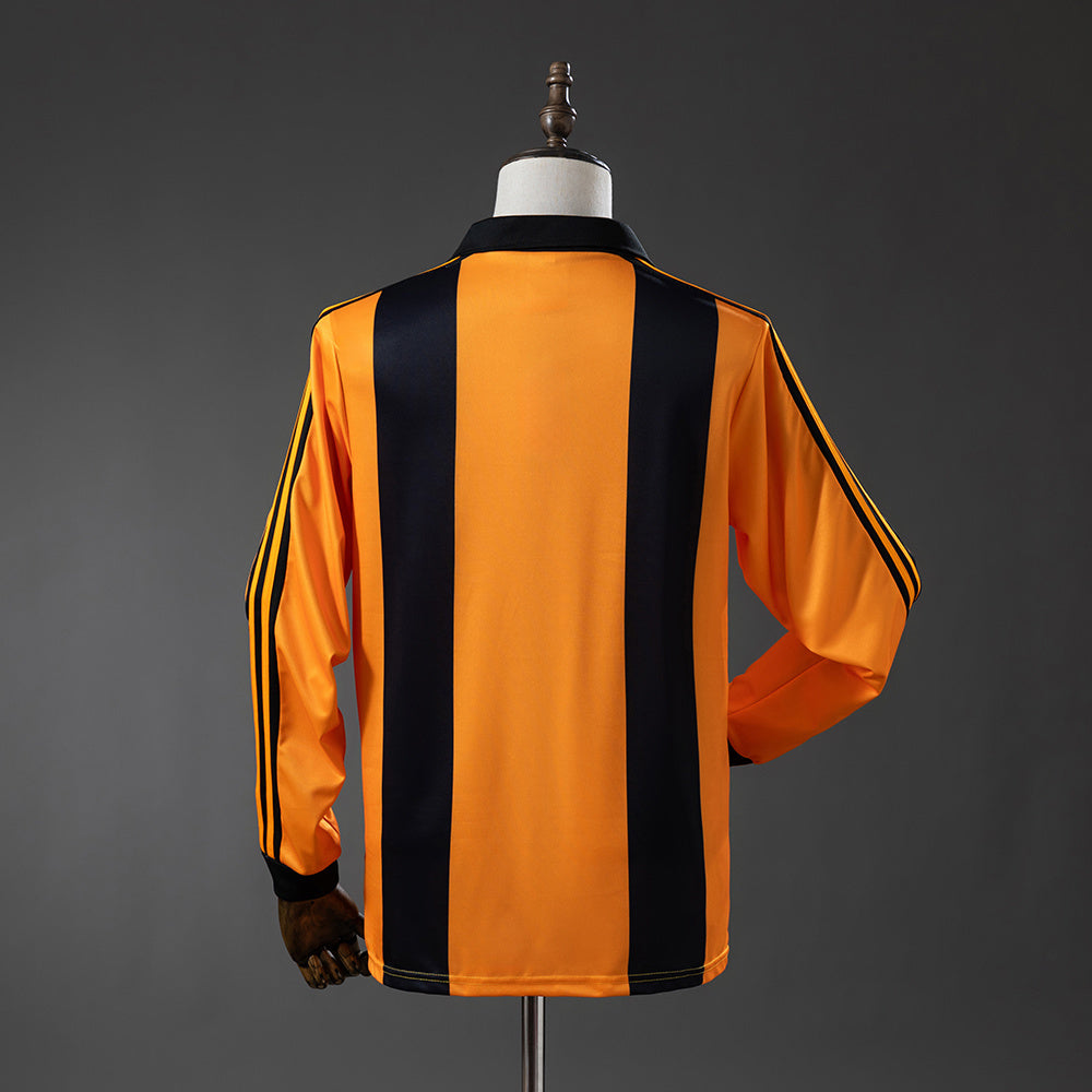 Hull City 81/82 Home Long-Sleeve Retro Jersey