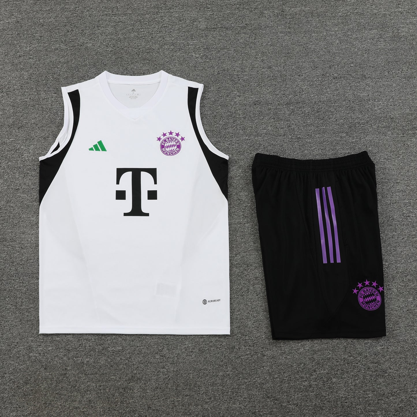 FC Bayern Munich Vest Set-White and Black
