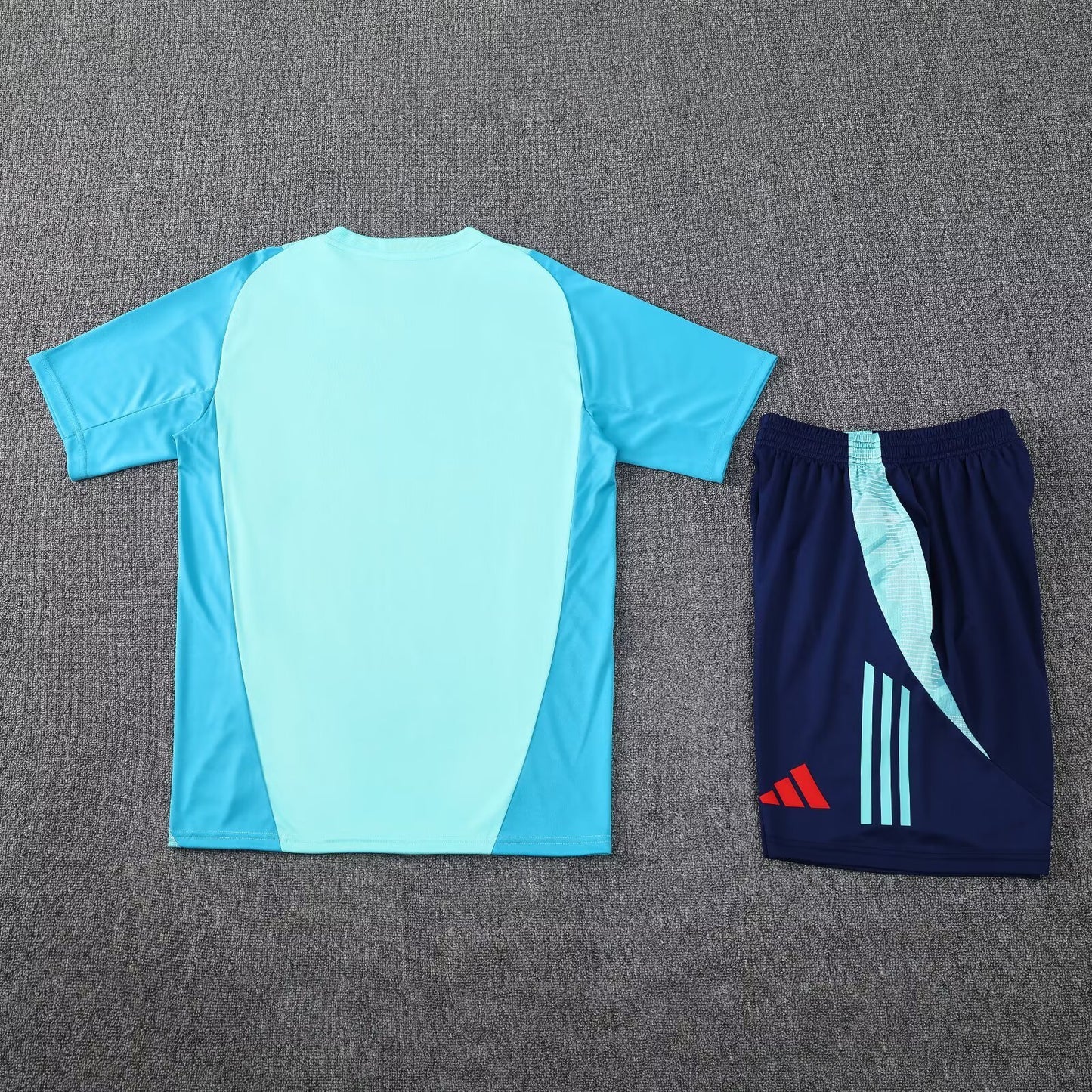 Flamengo Shorts Set-Blue and Navy Blue