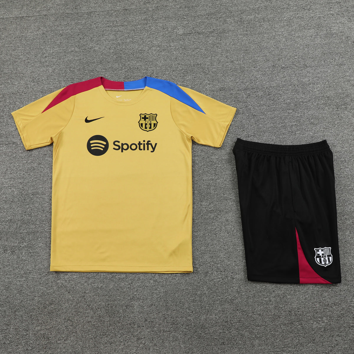 Barcelona Shorts Set-Cream and Black