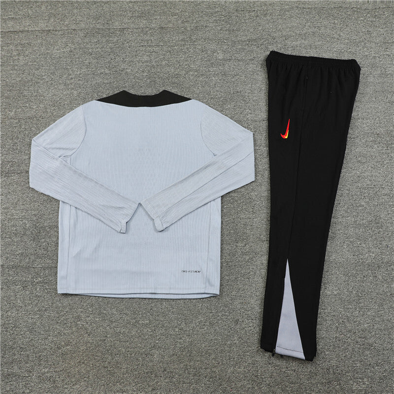 Liverpool Tracksuit-Grey and Black