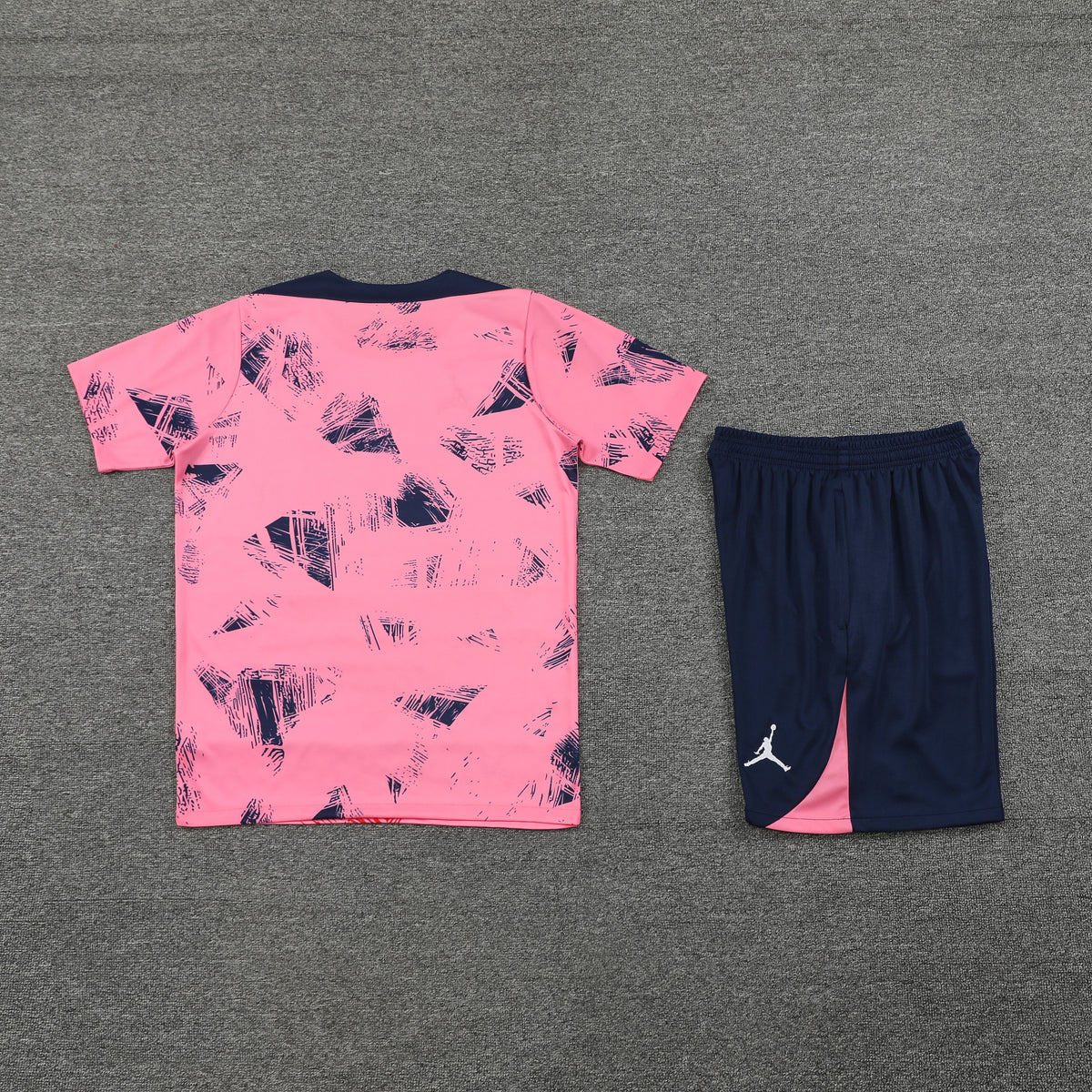 PSG Shorts Set-Pink and Navy Blue