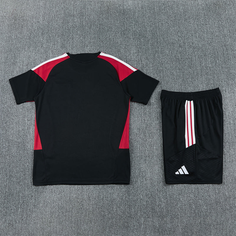 Arsenal Shorts Set-Black and Red