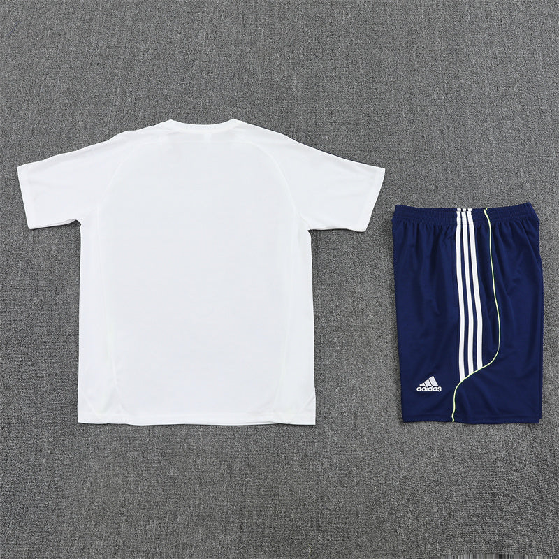 Real Madrid Shorts Set-White and Navy Blue