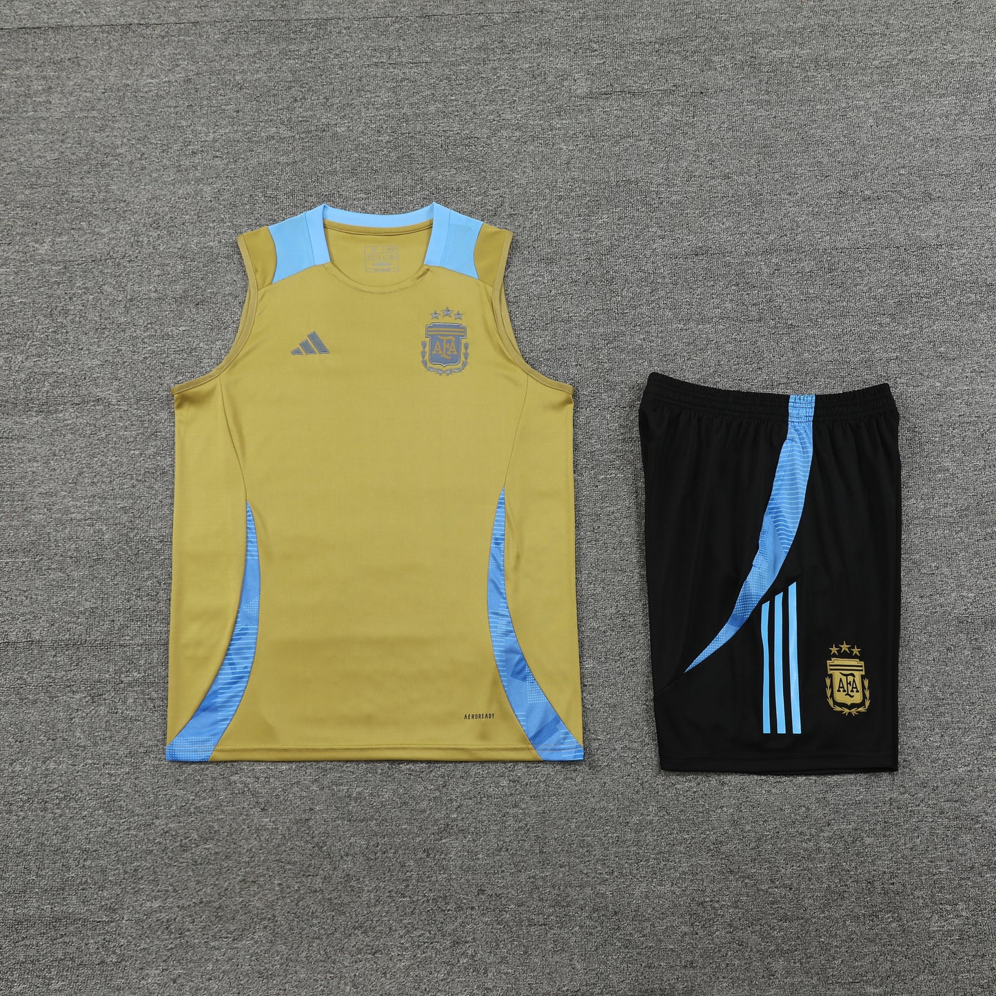 Argentina Vest Set-Cream and Black