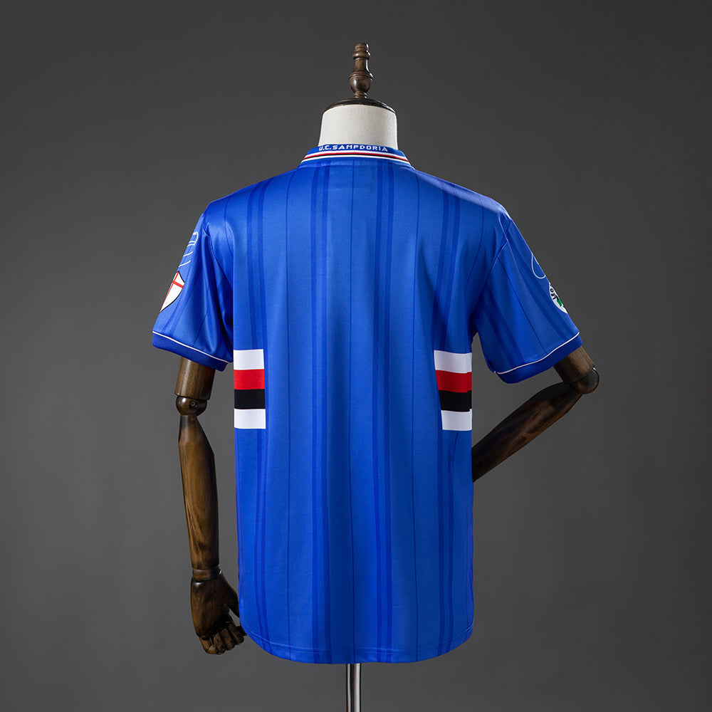Sampdoria 00/01 Home Retro Jersey
