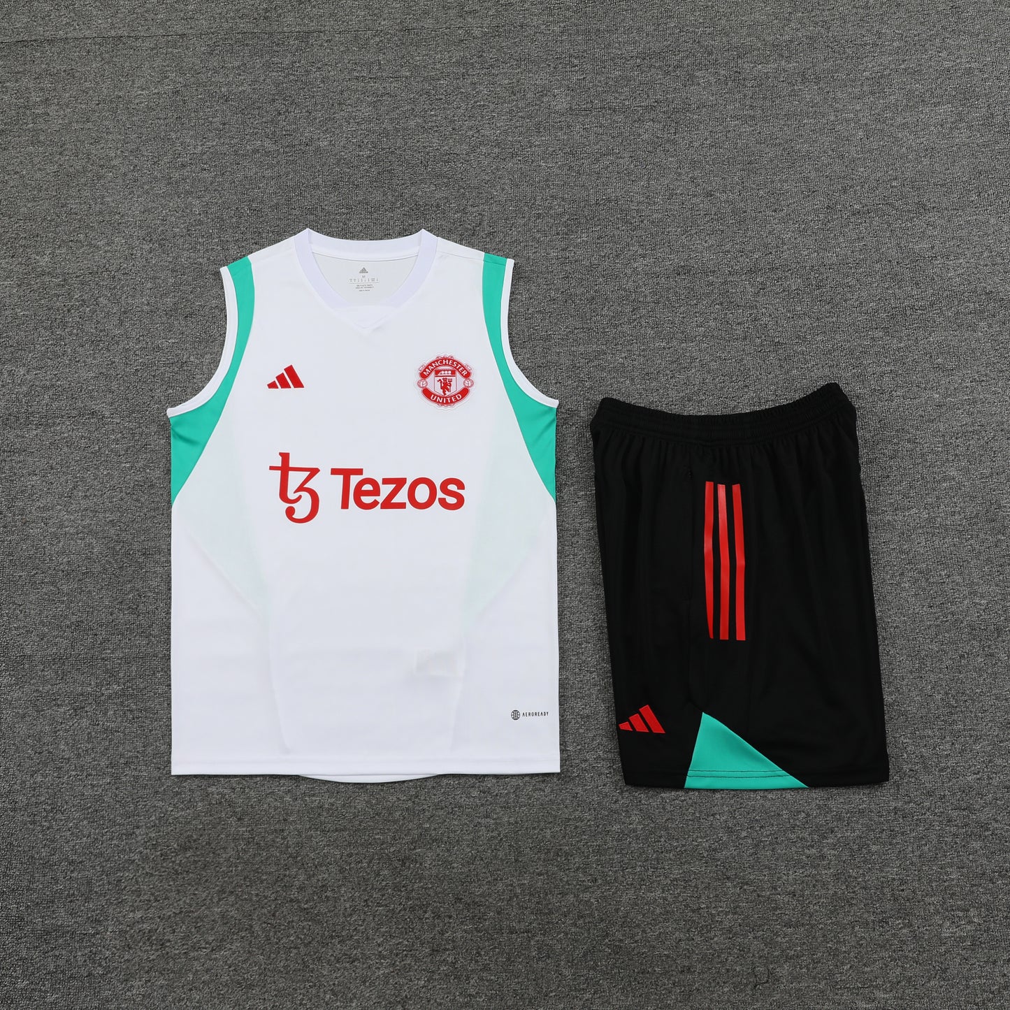 Manchester United Vest Set-White and Black