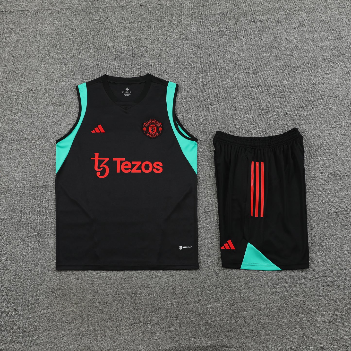 Manchester United Vest Set-Black and Blue