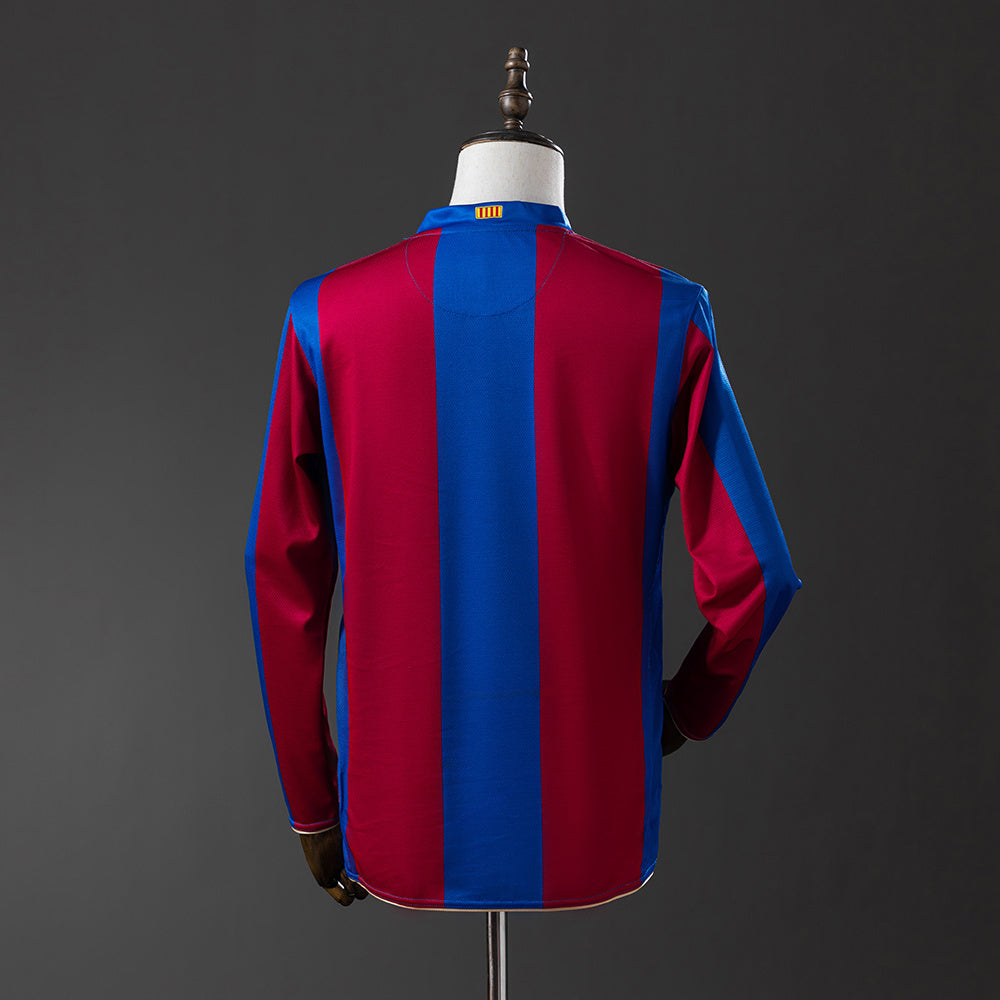 Retro 07/08 Barcelona long sleeves home
