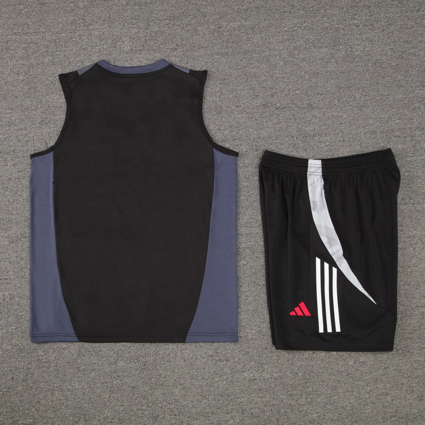 Manchester United Vest Set-Black and Grey