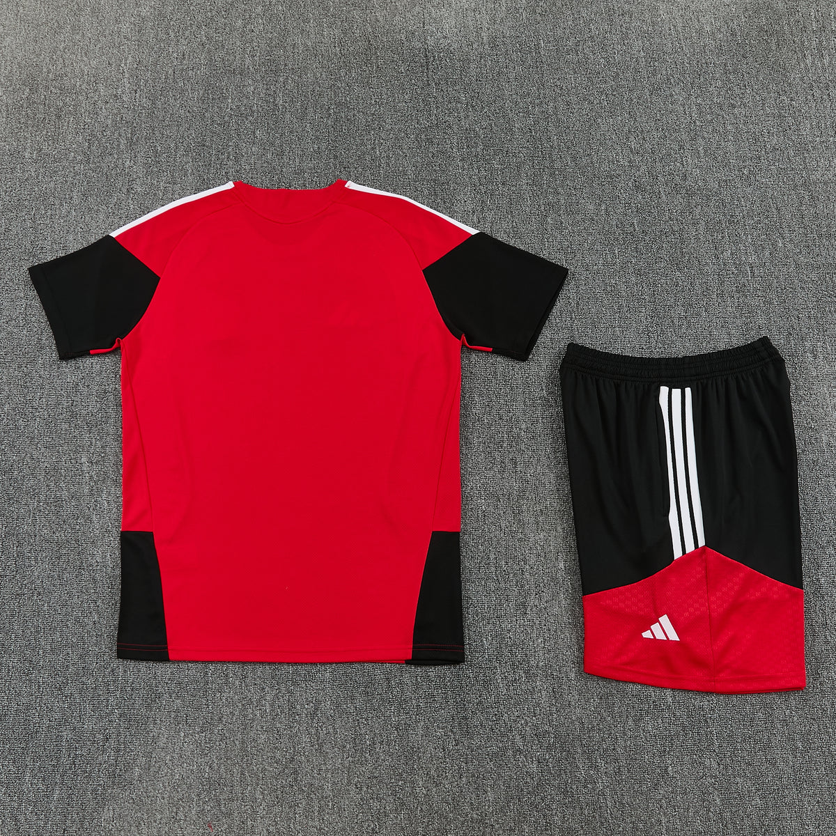 Germany Shorts Set-Red and Black