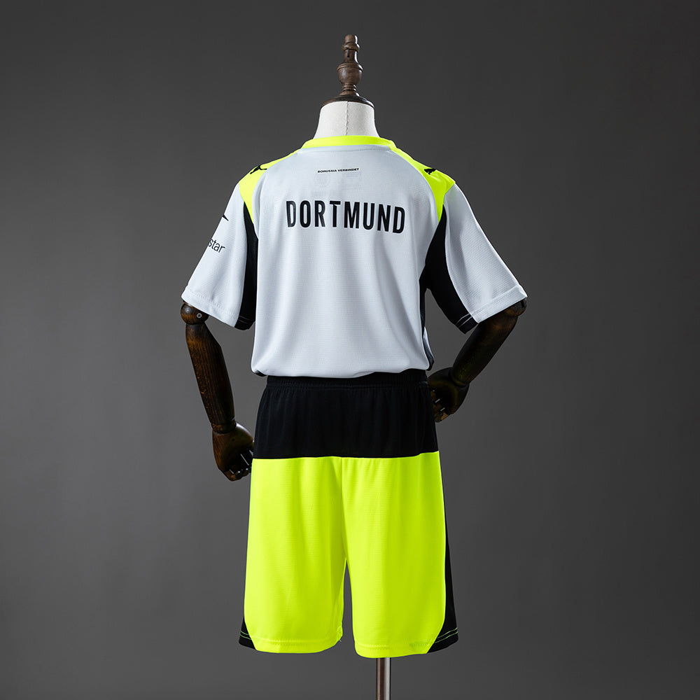 Borussia Dortmund 25/26 Away Kids Kit