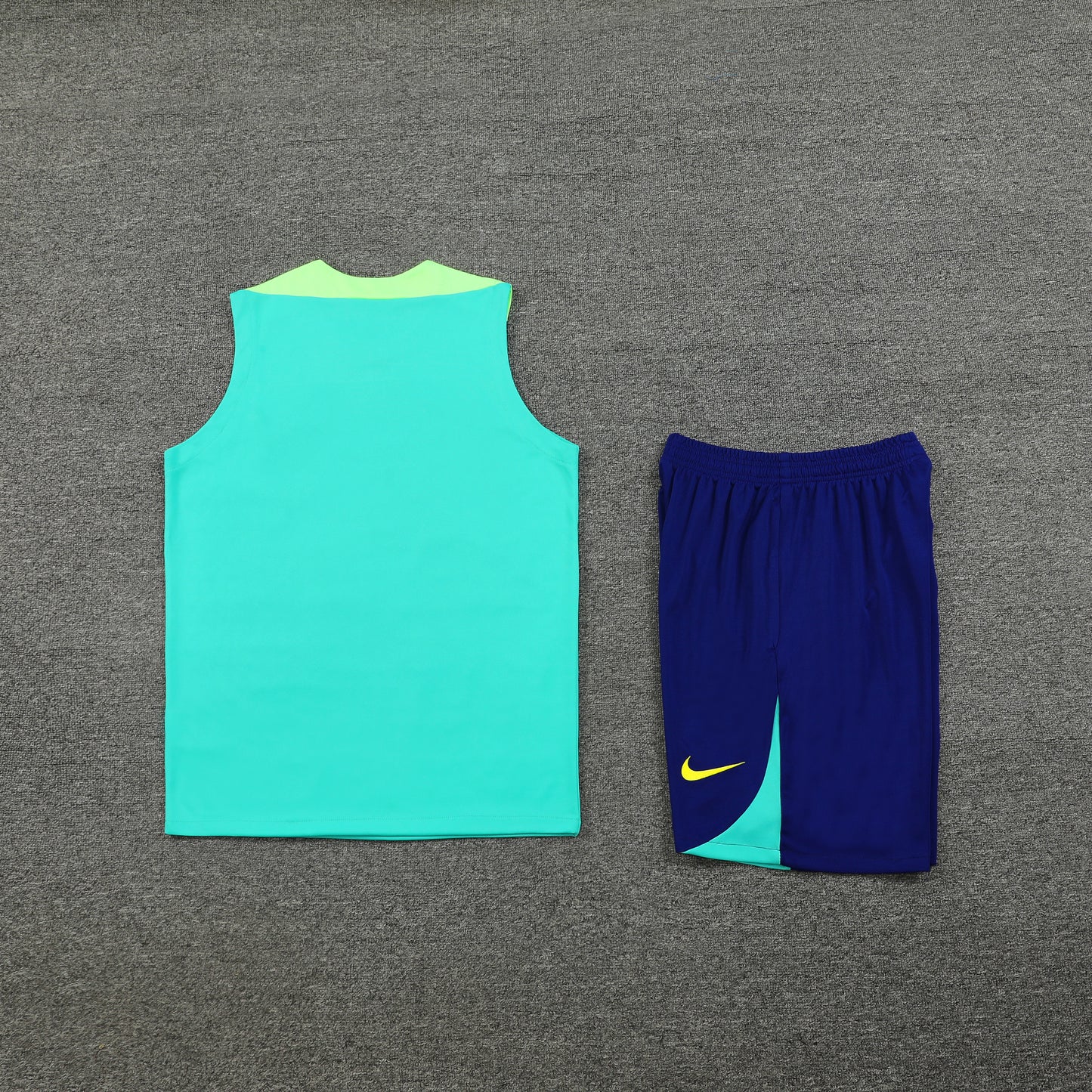 Brazil Vest Set-Light Blue and Dark Blue