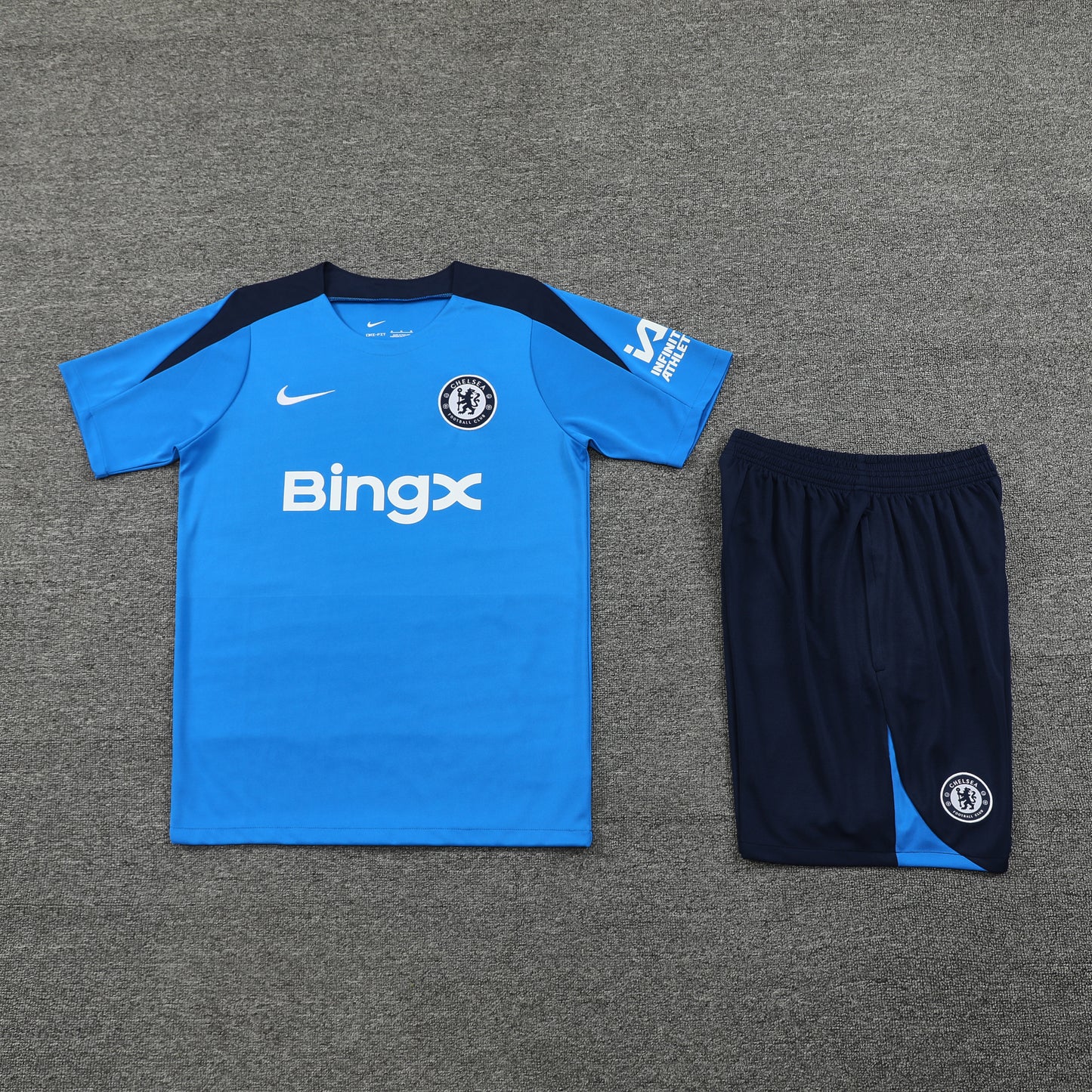 Chelsea Shorts Set-Blue and Black
