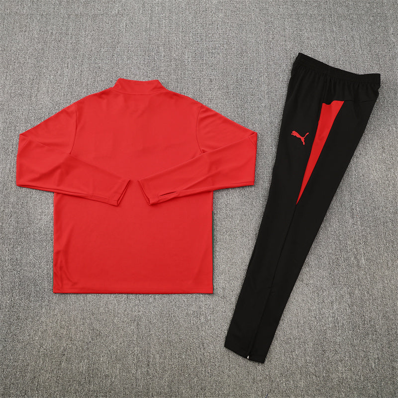 Portugal Tracksuit-Red and Black