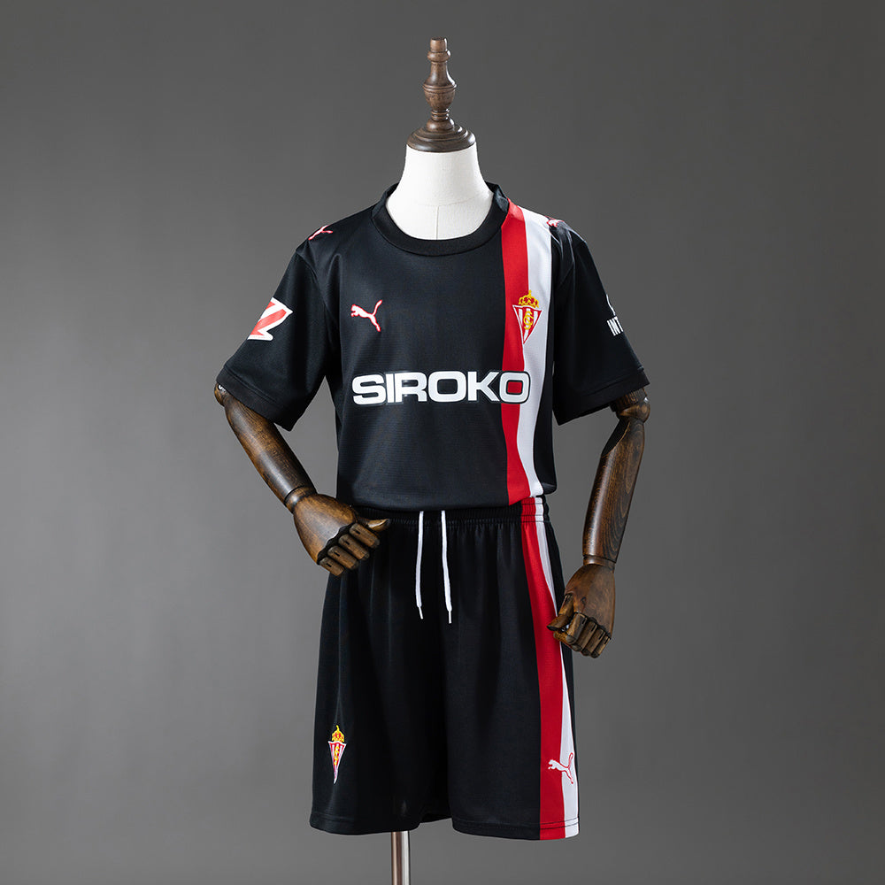 Sporting Gijon 25/26 Away Kids Kit