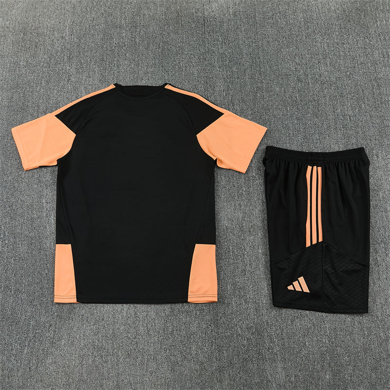 Arsenal Shorts Set-Black and Cream