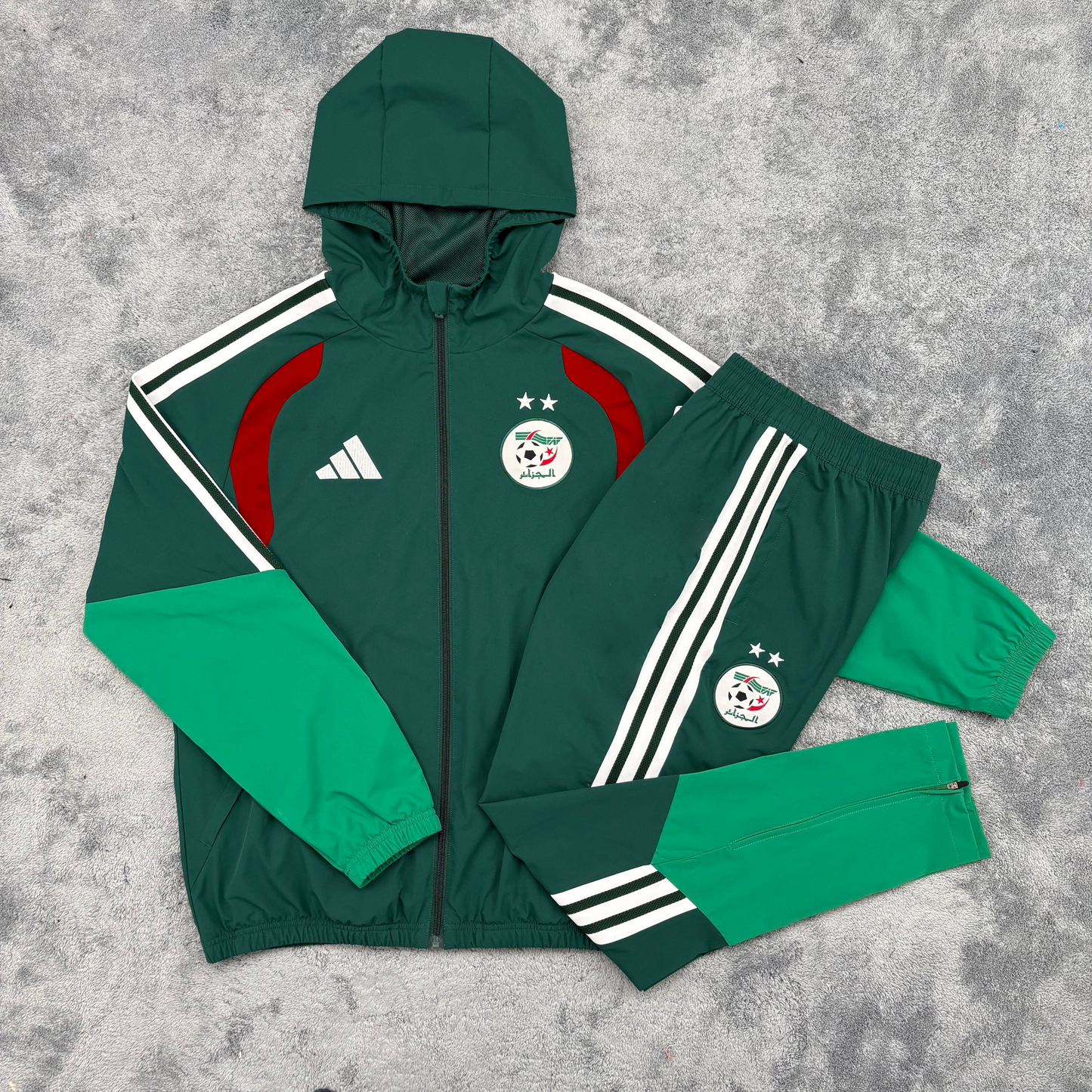 Algeria Windbreaker Set - Green