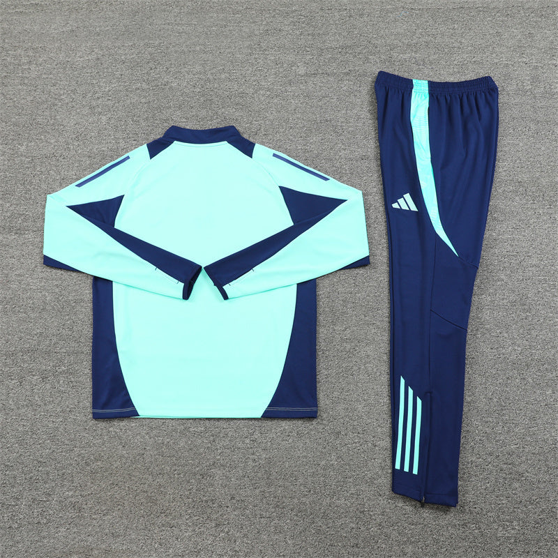 Arsenal Tracksuit-Sky Blue and Navy Blue