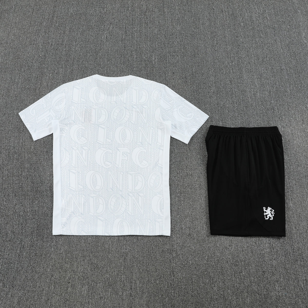 Chelsea Shorts Set-White and Black