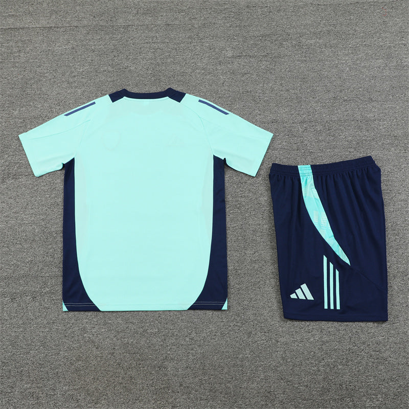 Arsenal Shorts Set-Blue and Navy Blue