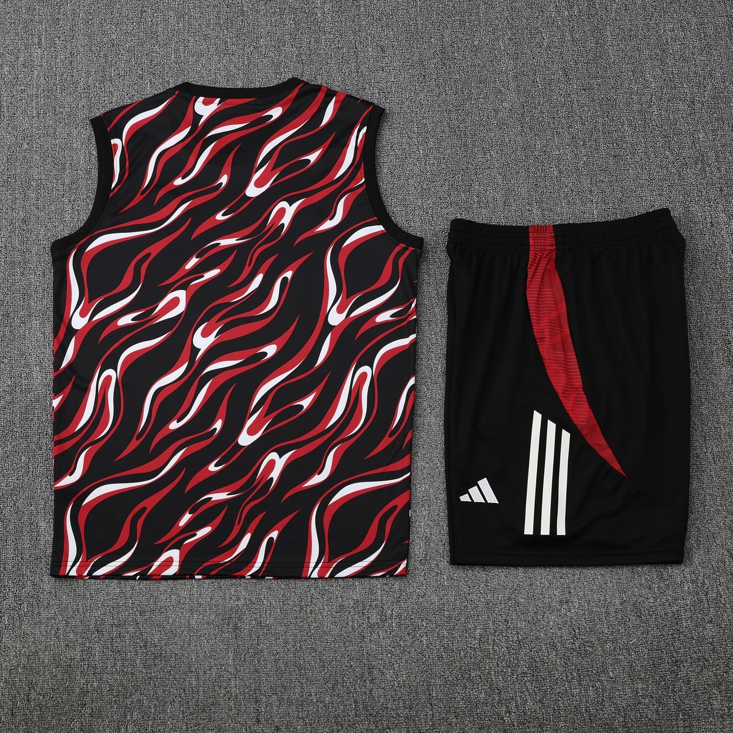 Manchester United Vest Set-Red and Black