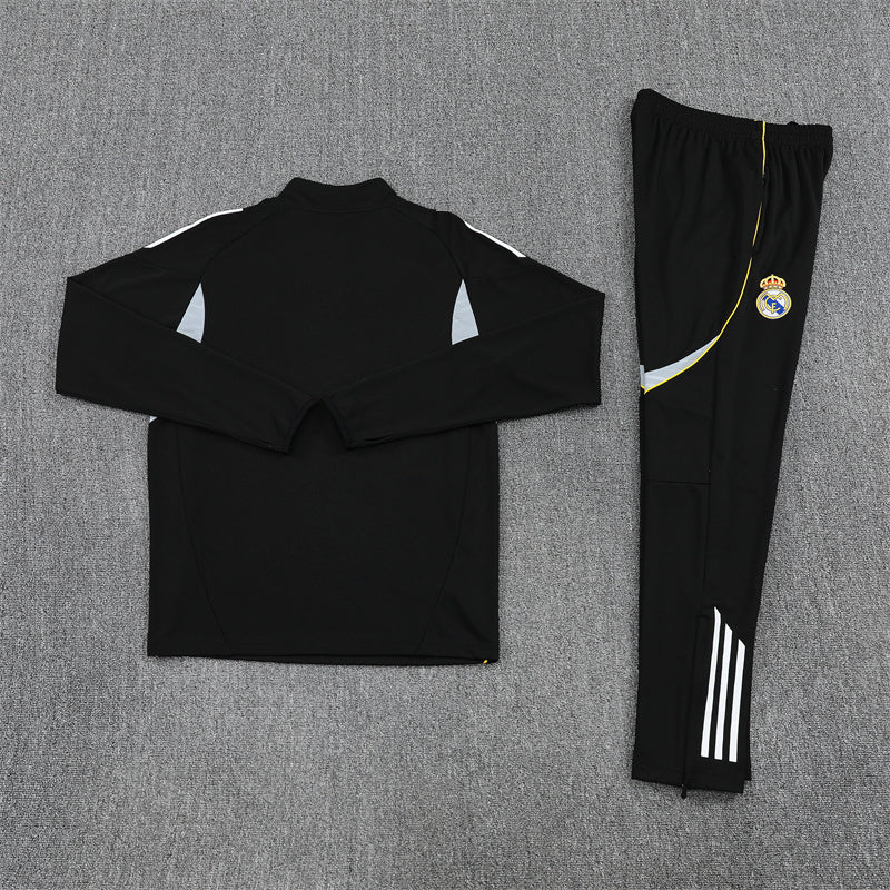 Real Madrid Tracksuit-Black