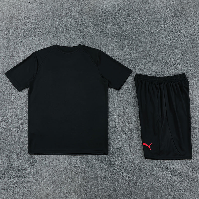 Ac Milan Shorts Set-Black